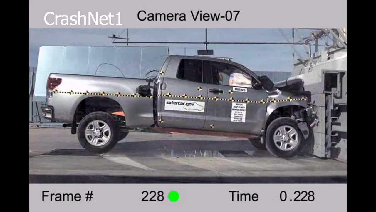 crash test toyota tundra #5