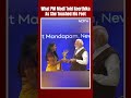 What PM Modi Told Influencer Keerthika As She Touched His Feet  - 00:56 min - News - Video