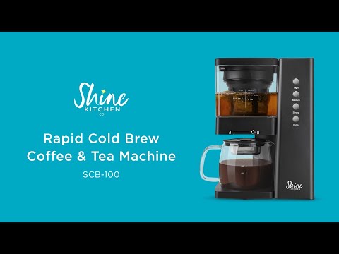 Introducing the Shine Rapid Cold Brew Machine with Vacuum Extraction Technology