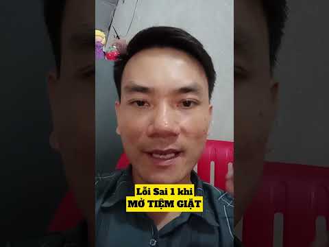 Lỗi sai 1 khi mở tiệm giặt