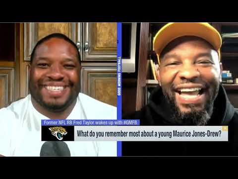 Maurice Jones-Drew surprised by former Jaguars teammate Fred Taylor on GMFB video clip