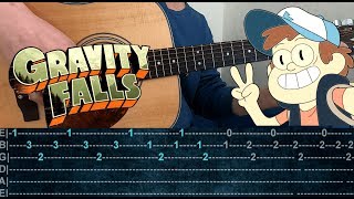 Jonny Hill - Gravity Falls (Fingerstyle Guitar Cover + Tabs)