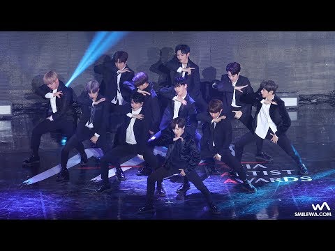 171115 Wanna One (워너원) '에너제틱 + 활활' 4K 직캠 @아시아 아티스트 어워즈 (AAA) 4K Fancam by -wA-