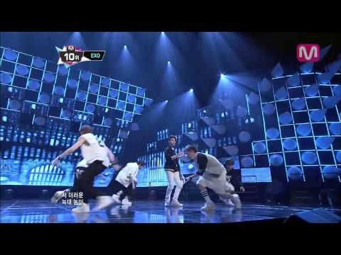 EXO_늑대와 미녀 (Wolf by EXO of Mcountdown 2013.7.11)
