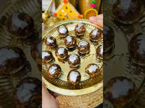Anjeer Dry fruits Oats Laddu are healthy and sweet treat for festivities #shorts #ytshorts #mithai