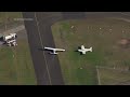 A light plane with two people on board makes emergency landing in Sydney  - 01:01 min - News - Video