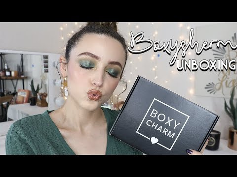 DECEMBER BOXYCHARM UNBOXING | 2019 (Try On - First Impressions)