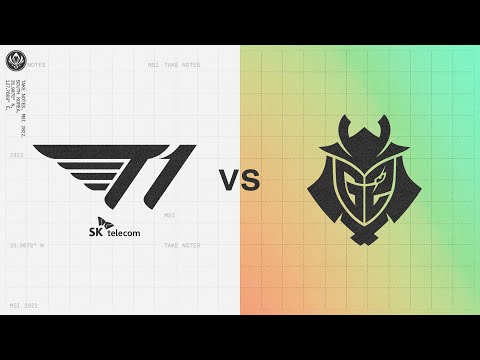 T1 vs G2｜2022 Mid-Season Invitational Rumble Stage Day 1 Game 1