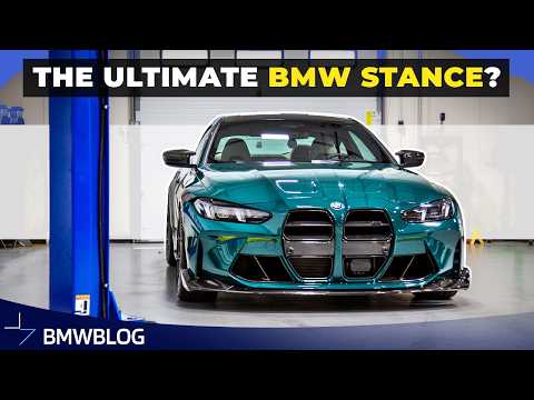 This H&R Springs BMW M4 Project is Perfect