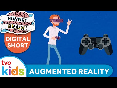 HUNGRY BRAIN 🧠 True Or False On AUGMENTED REALITY (AR) 👾 TVOkids!