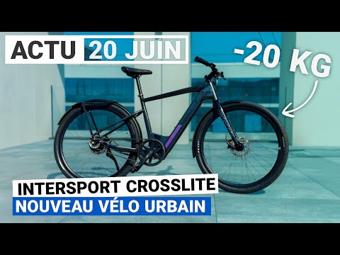 Intersport frappe fort avec ce vélo électrique ultra-léger !