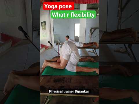 Yoga Pose (Halasana) what r flexibility #assampolice #yogaguru #fitness #physical #flexible #apbn