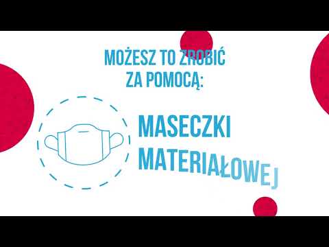 Wychodzisz z domu ? Zasłoń usta i nos !