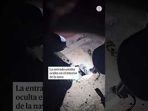Así es el sofisticado narcotúnel que unía España con Marruecos #shorts #marruecos #narcos