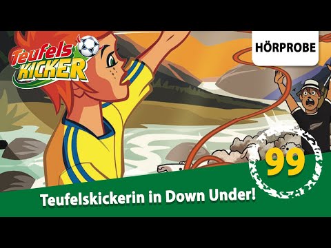 Teufelskicker Folge 99: Teufelskickerin in Down Under! | Hörprobe zum Hörspiel