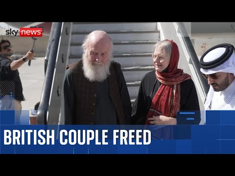Peter and Barbie Reynolds released after being detained in an Afghan prison