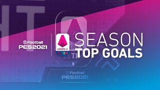 The Season’s Top Goals on eSerie A TIM | eFootball PES 2021