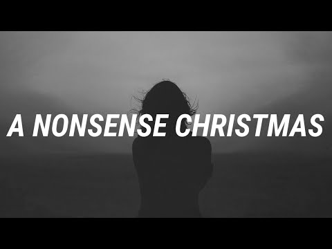 Sabrina Carpenter - A Nonsense Christmas (Lyrics)