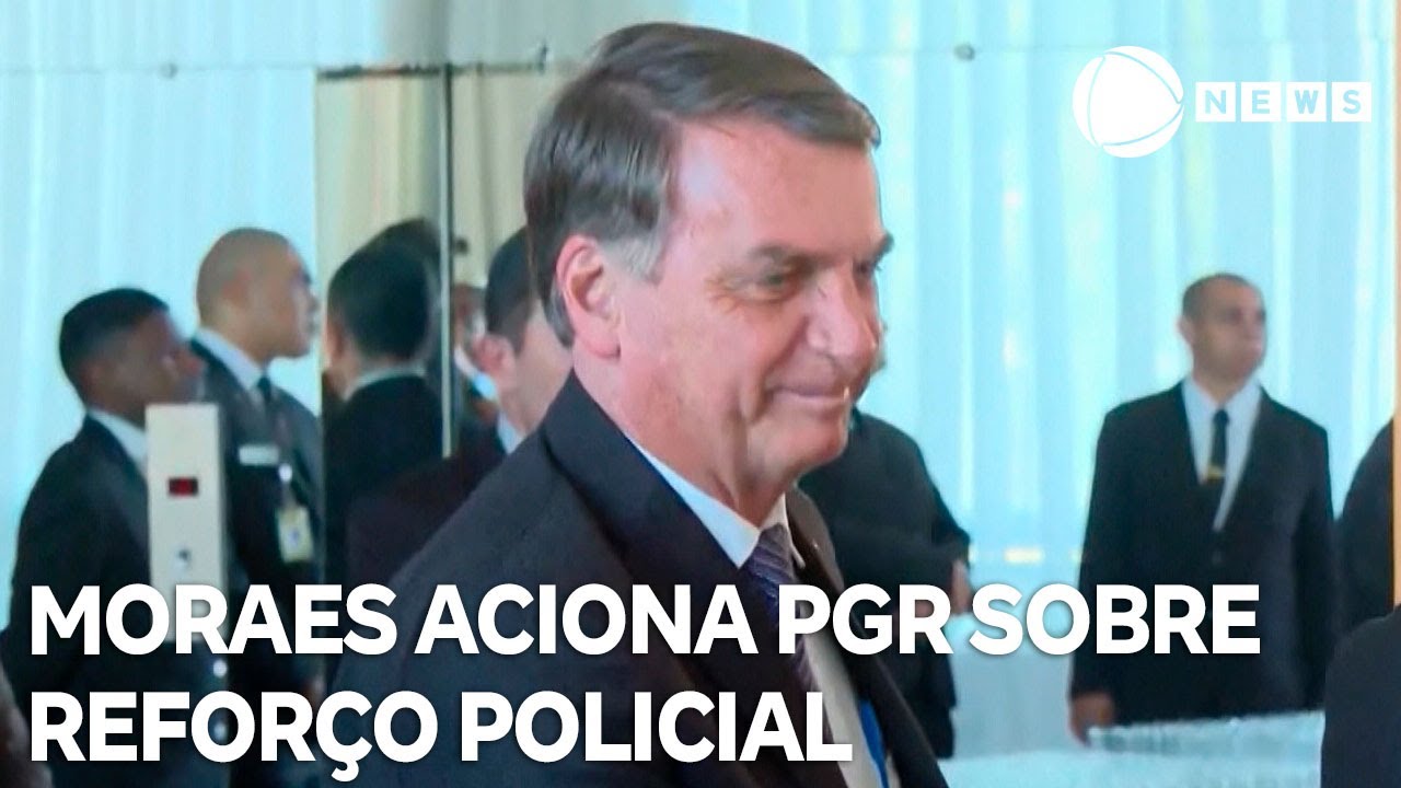 Moraes aciona PGR sobre reforço na casa de Bolsonaro