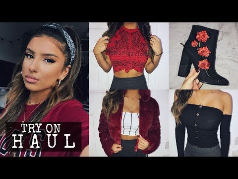 HUGE TRY ON CLOTHING HAUL! WINTER 2017