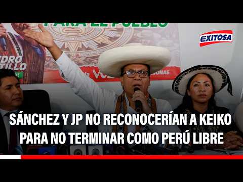 🔴🔵 Walter Ayala sostiene que no reconocerían a Keiko Fujimori por temor a repetir caso de Perú Libre