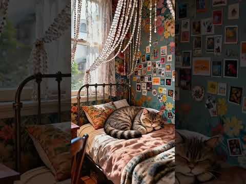 “Cozy Cat Dreams ☀️ The Warmest Corner of the World”