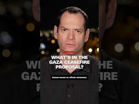What's in the Gaza ceasefire proposal?