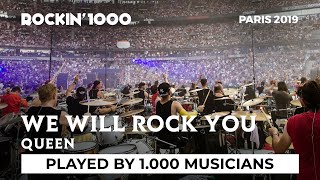 Queen - We Will Rock You (Cover by Rockin'1000 at Stade De France)
