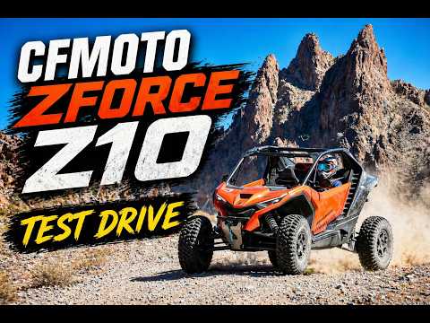 CFMOTO ZFORCE Z10 TEST DRIVE