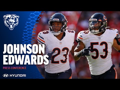 Johnson and Edwards on team temperature | Chicago Bears video clip