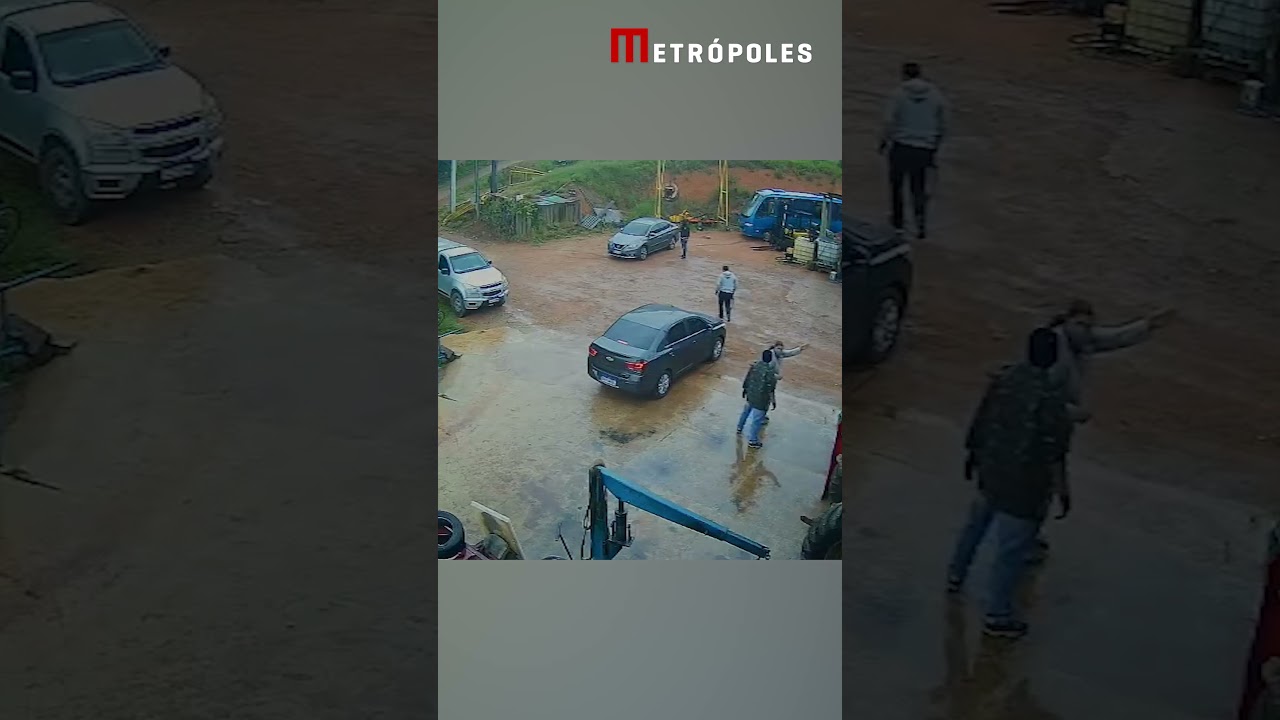 Vídeo mostra CAC sendo sequestrado por falsos policiais federais