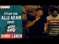 Allu Arjun &amp; Nagababu Entry @ Naa Peru Surya Na Illu India Audio Launch