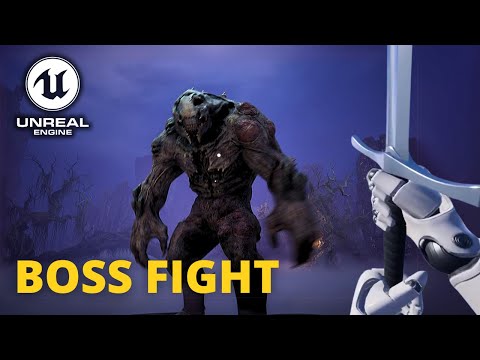 This Ultra-Realistic Boss Fight in Unreal Engine 5 is AMAZING