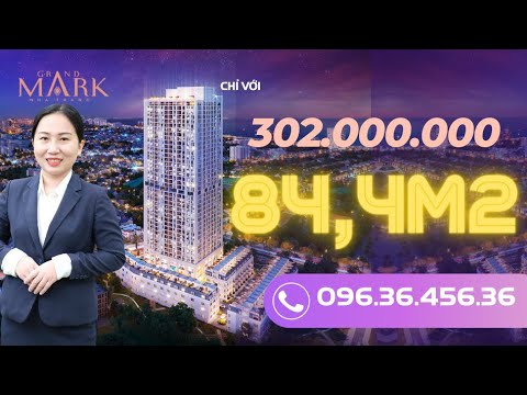 Bán căn hộ mặt biển Grand Mark Nha Trang chỉ từ 1,5 tỷ 64,5m2 tầng cao view đẹp 09636 456 36