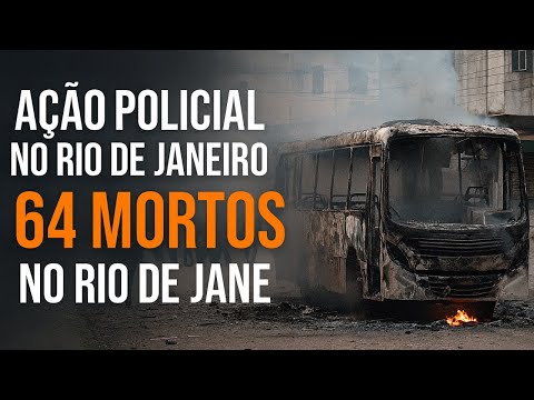 Ação policial no Rio de Janeiro deixa 64 mortos  entenda a operação mais letal da história do estado