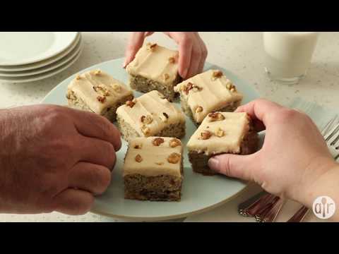 How to Make Banana Bread Bars with Brown Butter Frosting | Dessert Recipes | Allrecipes.com