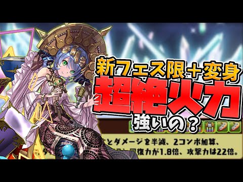 新フェス限サフィーラで四次元攻略！無効貫通で余裕カンスト！火力がバケモンです！【パズドラ】