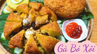 Cách làm GÀ KHÔNG LỐI THOÁT ngon – GÀ BÓ XÔI chiên giòn đơn giản thơm ngon