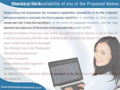 How to Register a Company in India  FreeTrademarkSearch