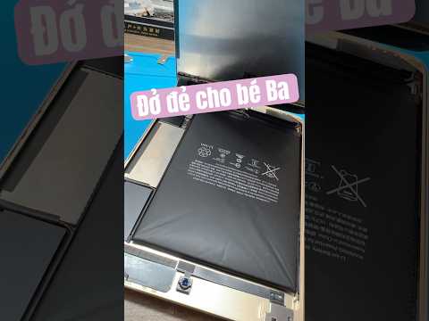 Thay pin ipad mini 4 #thaymanhinhiphone