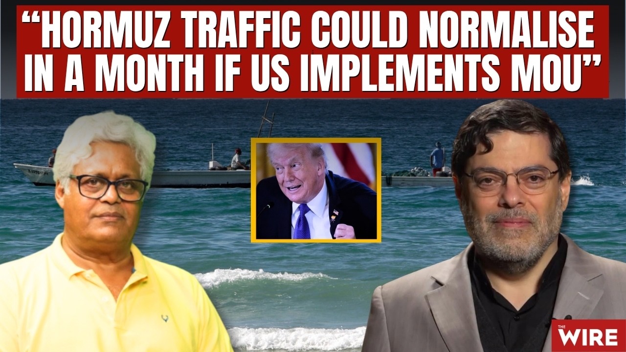Hormuz traffic could normalise in a month if US implements MoU