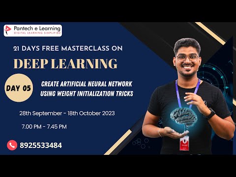 Day 5 – Create Artificial Neural Network using Weight Initialization Tricks
