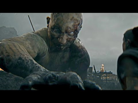 Human Army Vs Helheim TITAN Fight Scene (4K 60FPS) PS5 Gameplay HELLBLADE 2