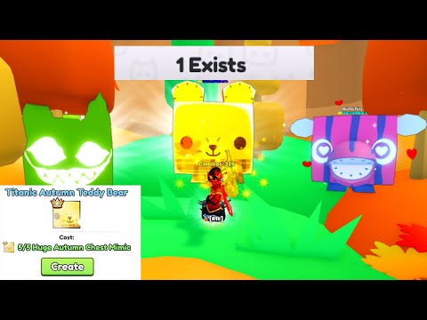 Crafted Rarest 1 Exist Titanic! - Pet Simulator 99 (Roblox)
