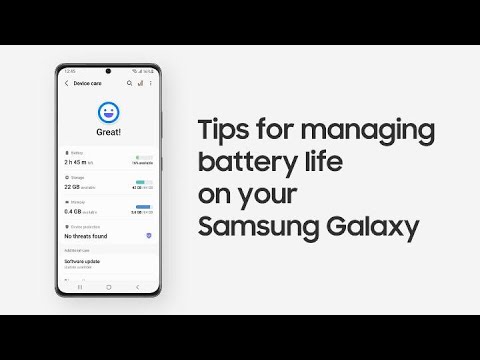 Tips for extending battery life | Samsung