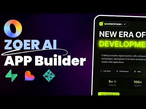 I Built a Full-Stack App in 5 Mins: Vibe Coding with Zoer (Lovable + Supabase + Netlify in One)