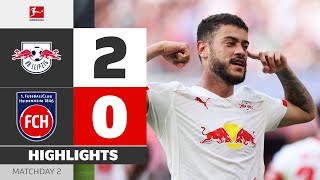 AMAZING Backheel Goal! | RB LEIPZIG — HEIDENHEIM | Highlights | Matchday 2 – Bundesliga 25/26
