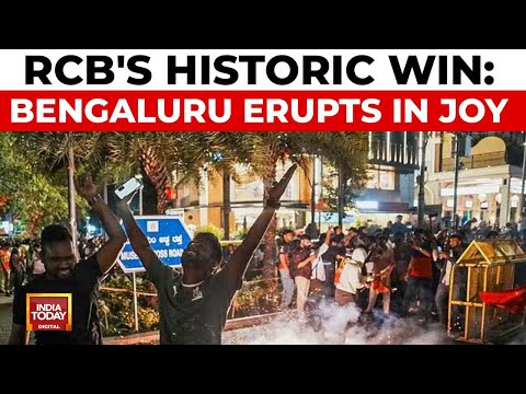 RCB's 18-Year Wait Ends: Massive Celebrations IPL Victory In Bengaluru | Sports News | India Today