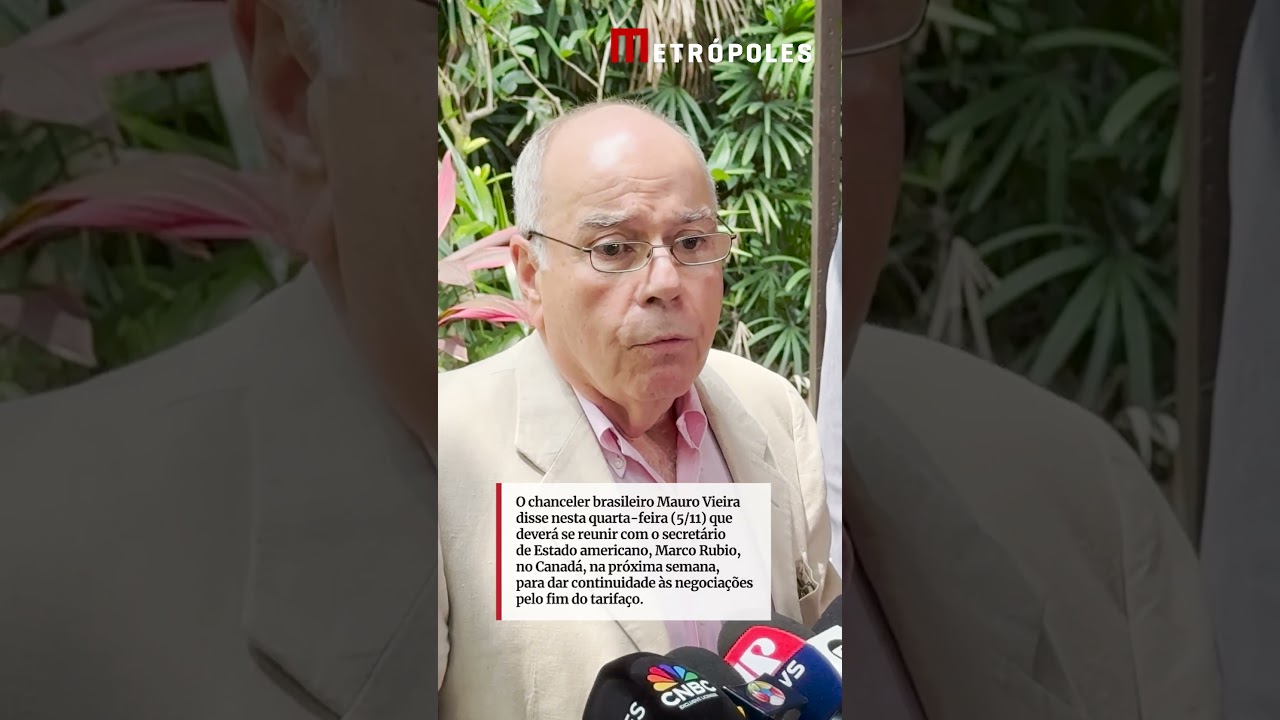 Mauro Vieira diz que conversará com Rubio no Canadá na próxima semana