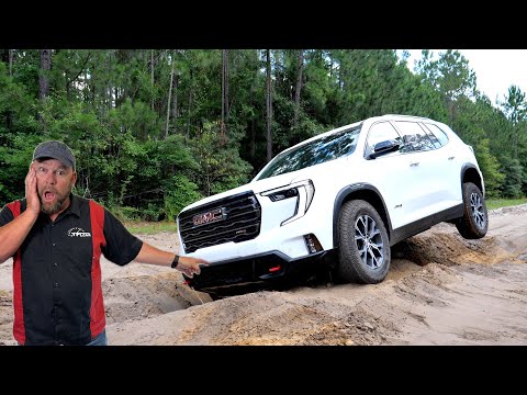 2024 GMC Acadia AT4: Off-Road Powerhouse with Turbo Engine & Hands-Free Driving